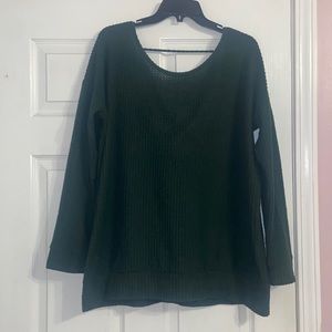 Cherish Open Back Oversize Sweater